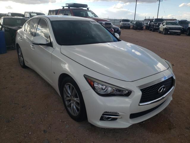 INFINITI Q50 BASE 2015 with VIN JN1BV7AP0FM351719 - Photo from auction