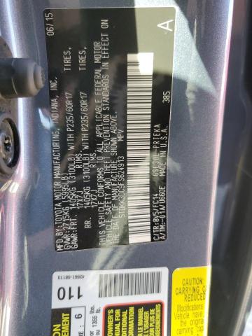 Photo 10 from auction – 2015 TOYOTA SIENNA LE with VIN 5TDKK3DC9FS624913