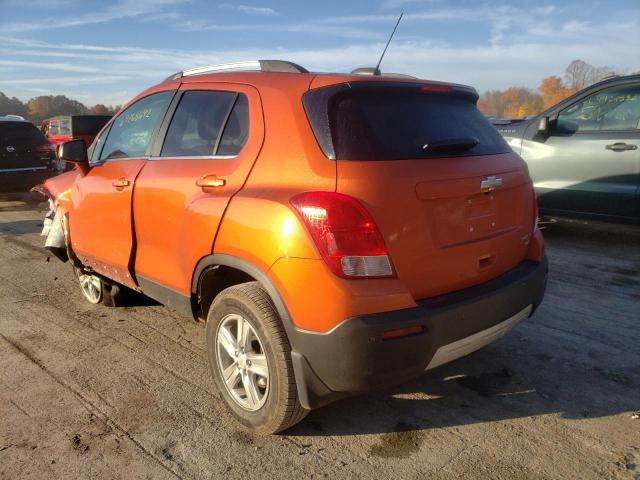 Photo 3 from auction – 2015 CHEVROLET TRAX 1LT with VIN KL7CJRSB3FB137893
