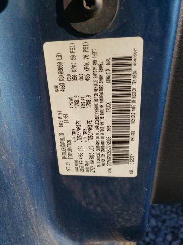 Photo 10 from auction – 2005 DODGE RAM 2500 S with VIN 3D7KR28C55G772320