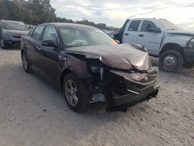 KIA OPTIMA LX 2018 with VIN 5XXGT4L35JG200245 - Photo from auction