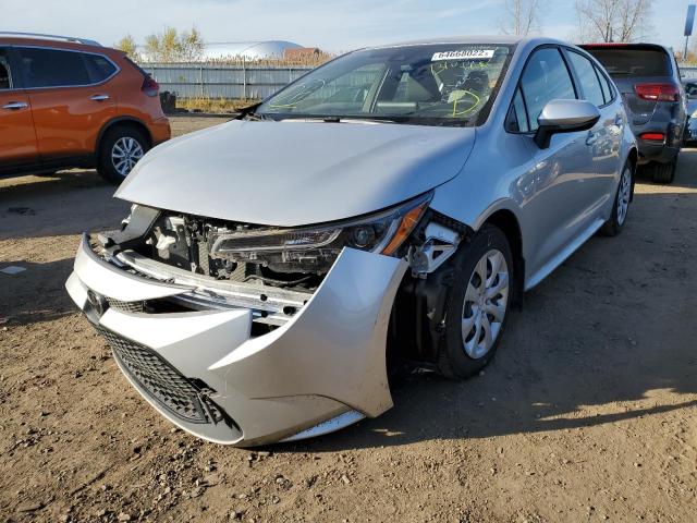 Photo 2 from auction – 2021 TOYOTA COROLLA LE with VIN JTDEPMAEXMJ161636