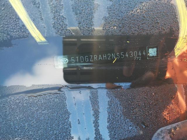 Photo 10 from auction – 2022 TOYOTA HIGHLANDER with VIN 5TDGZRAH2NS543044
