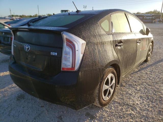 Photo 4 from auction – 2013 TOYOTA PRIUS with VIN JTDKN3DU8D5569003