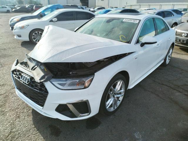 Photo 2 from auction – 2020 AUDI A4 PREMIUM with VIN WAUDNAF47LA074904