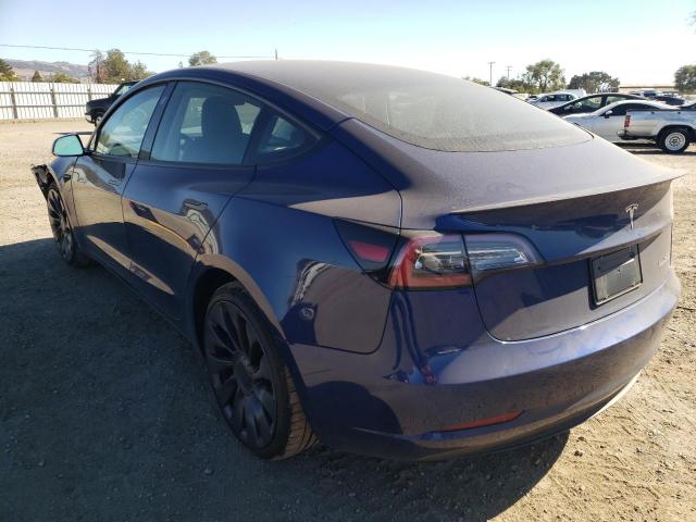 Photo 3 from auction – 2022 TESLA MODEL 3 with VIN 5YJ3E1EC7NF208487