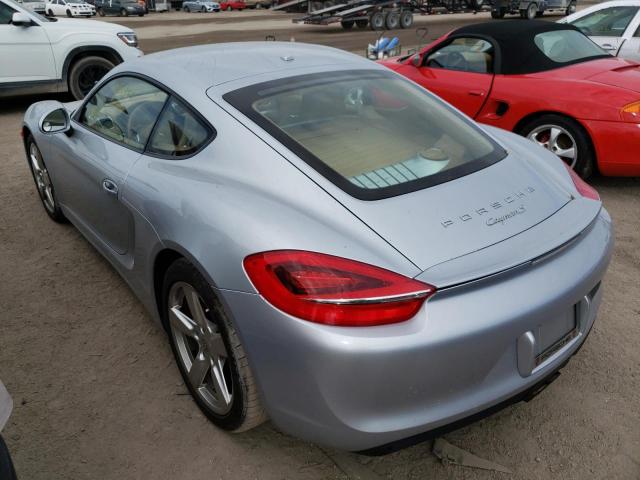 Photo 3 from auction – 2016 PORSCHE CAYMAN S with VIN WP0AB2A89GK186022