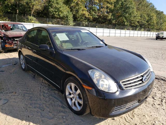 INFINITI G35 2005 with VIN JNKCV51F75M303645 - Photo from auction