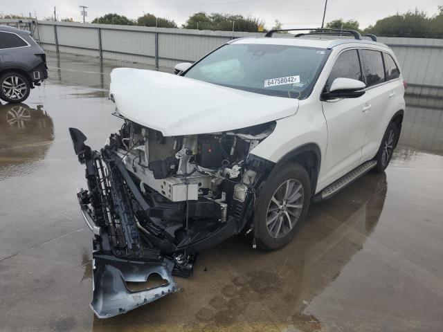 Photo 2 from auction – 2018 TOYOTA HIGHLANDER with VIN 5TDKZRFH3JS550307