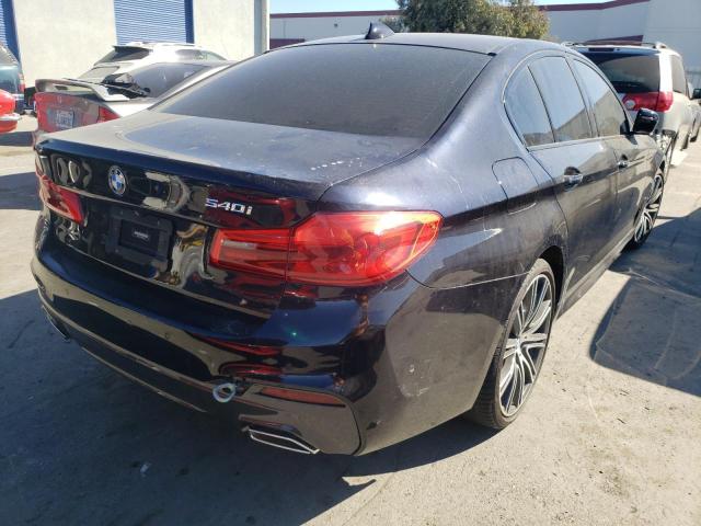 Photo 4 from auction – 2018 BMW 540 I with VIN WBAJE5C51JWA95645