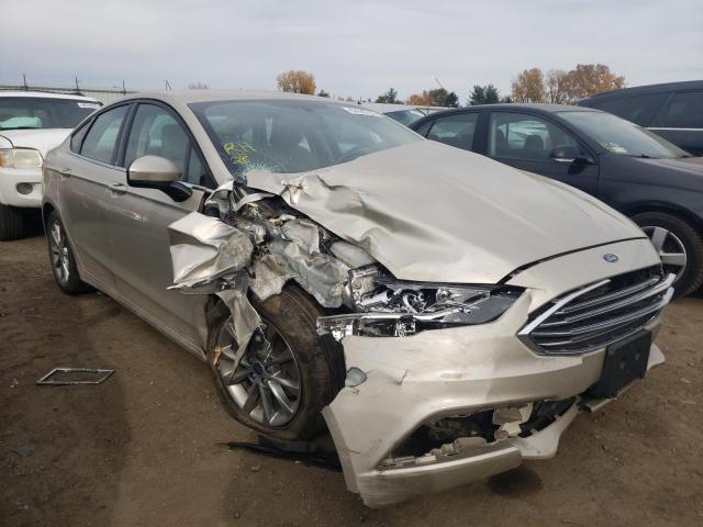 FORD FUSION SE 2017 with VIN 3FA6P0HD8HR328295 - Photo from auction
