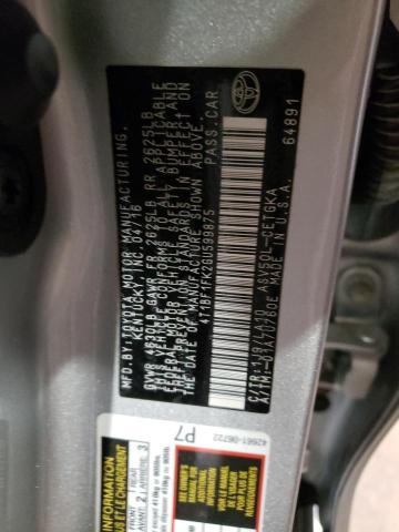 Photo 10 from auction – 2016 TOYOTA CAMRY LE with VIN 4T1BF1FK2GU599875