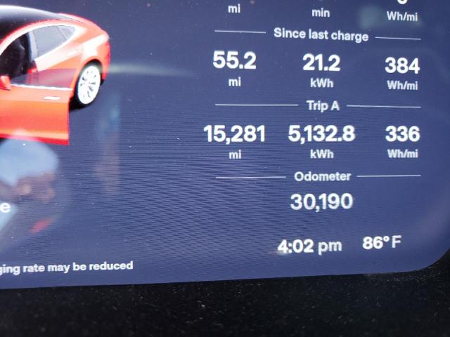 Photo 8 from auction – 2018 TESLA MODEL S with VIN 5YJSA1E27JF294053
