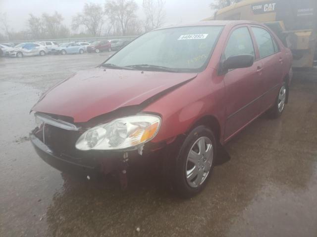 Photo 2 from auction – 2003 TOYOTA COROLLA CE with VIN 1NXBR32E33Z143039