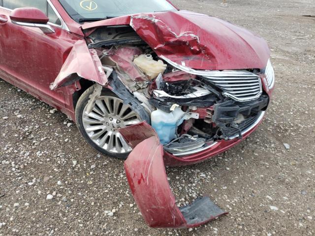Photo 9 from auction – 2014 LINCOLN MKZ with VIN 3LN6L2GK8ER833861
