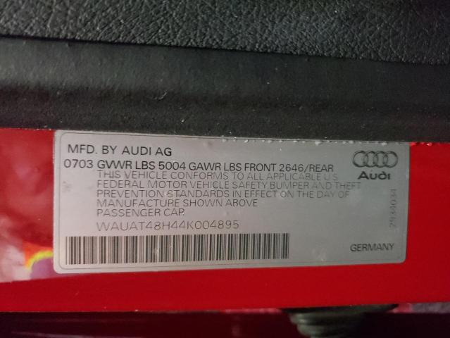 Photo 10 from auction – 2004 AUDI A4 3.0 CAB with VIN WAUAT48H44K004895