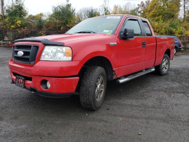 Photo 2 from auction – 2008 FORD F150 with VIN 1FTRX14W38FB23646