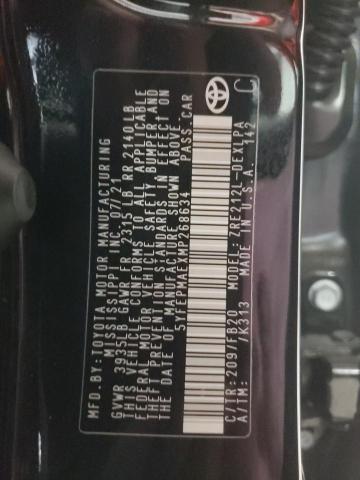 Photo 10 from auction – 2021 TOYOTA COROLLA LE with VIN 5YFEPMAEXMP268634