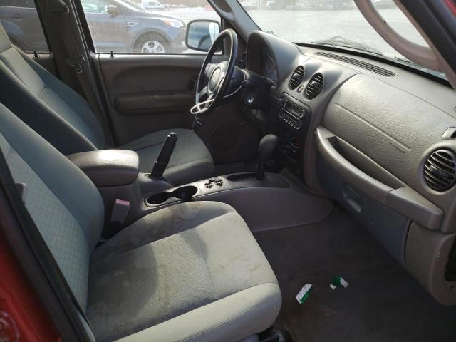 Photo 5 from auction – 2006 JEEP LIBERTY SP with VIN 1J4GL48K86W166754