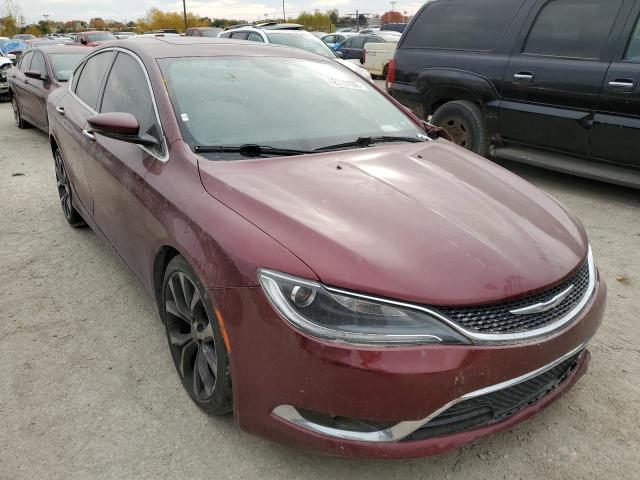 CHRYSLER 200 C 2015 with VIN 1C3CCCCG4FN643742 - Photo from auction