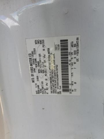 Photo 10 from auction – 2011 FORD RANGER with VIN 1FTKR1AD9BPA19792