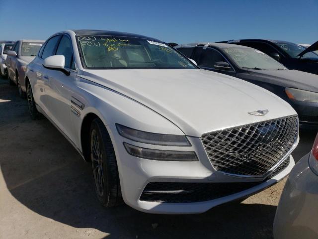 GENESIS G80 BASE 2021 with VIN KMTGB4SC0MU045592 - Photo from auction
