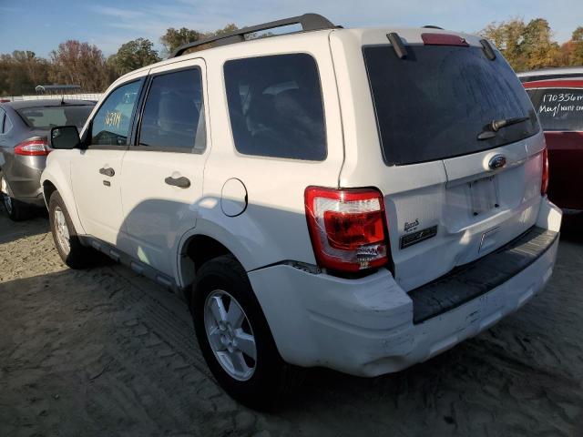 Photo 3 from auction – 2012 FORD ESCAPE XLT with VIN 1FMCU0D73CKB93225