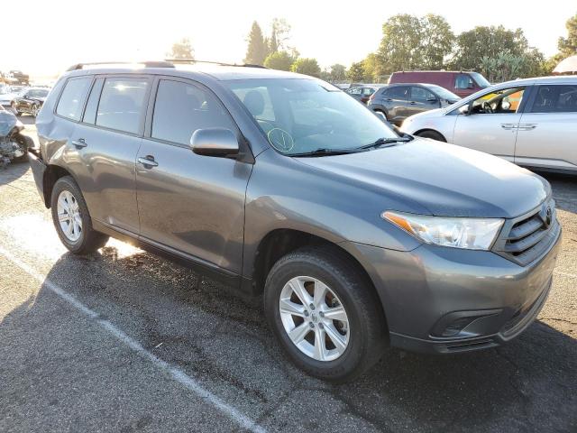 TOYOTA HIGHLANDER 2013 with VIN 5TDZK3EH6DS140039 - Photo from auction
