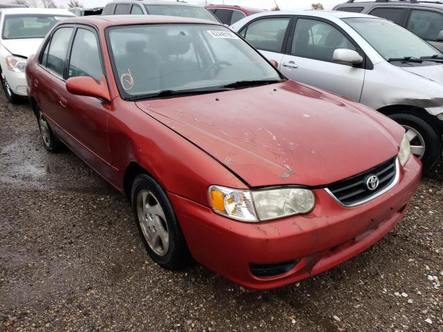 TOYOTA COROLLA CE 2002 with VIN 1NXBR12E52Z607760 - Photo from auction