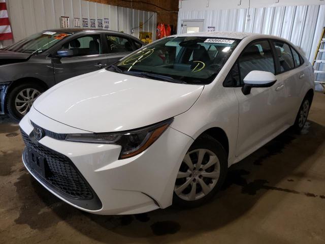 Photo 2 from auction – 2022 TOYOTA COROLLA LE with VIN 5YFEPMAE8NP322188