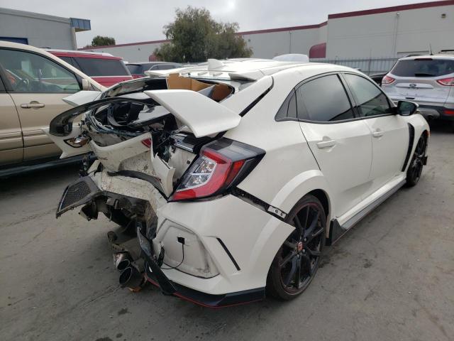 Photo 4 from auction – 2018 HONDA CIVIC TYPE with VIN SHHFK8G73JU200491