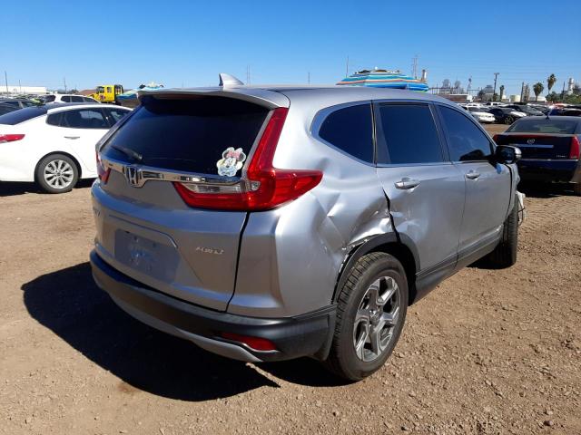 Photo 4 from auction – 2017 HONDA CR-V EX with VIN 2HKRW2H53HH680640