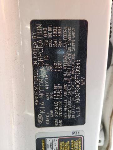 Photo 10 from auction – 2015 KIA SOUL + with VIN KNDJP3A56F7191645