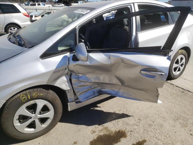 Photo 9 from auction – 2013 TOYOTA PRIUS with VIN JTDKN3DU3D5700449