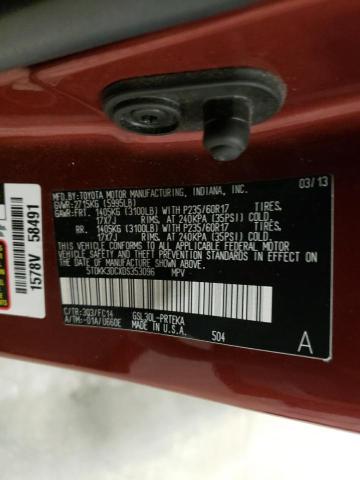 Photo 10 from auction – 2013 TOYOTA SIENNA LE with VIN 5TDKK3DCXDS353096