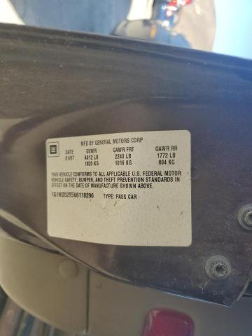 Photo 10 from auction – 1997 CHEVROLET MALIBU with VIN 1G1ND52T5V6118296
