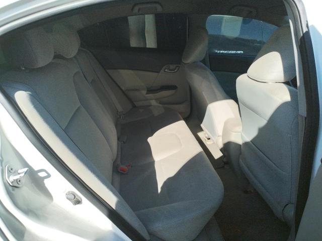 Photo 6 from auction – 2012 HONDA CIVIC HF with VIN 2HGFB2F66CH522421