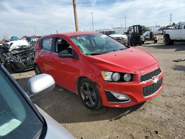 CHEVROLET SONIC RS 2013 with VIN 1G1JH6SBXD4125853 - Photo from auction