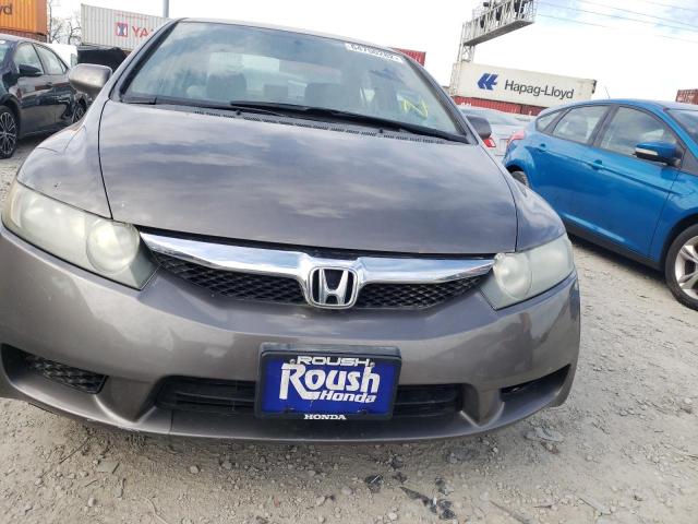 Photo 9 from auction – 2011 HONDA CIVIC LX with VIN 19XFA1F57BE000619