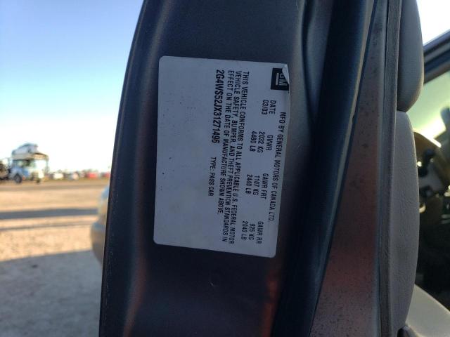Photo 10 from auction – 2003 BUICK CENTURY CU with VIN 2G4WS52JX31271496
