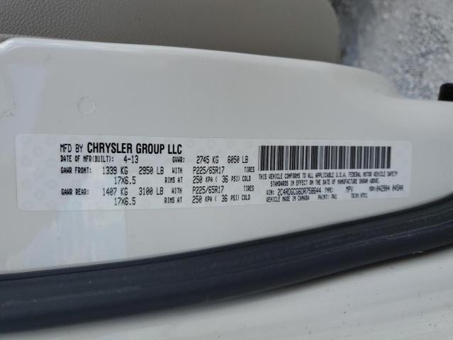 Photo 10 from auction – 2013 DODGE GRAND CARA with VIN 2C4RDGCG6DR758644