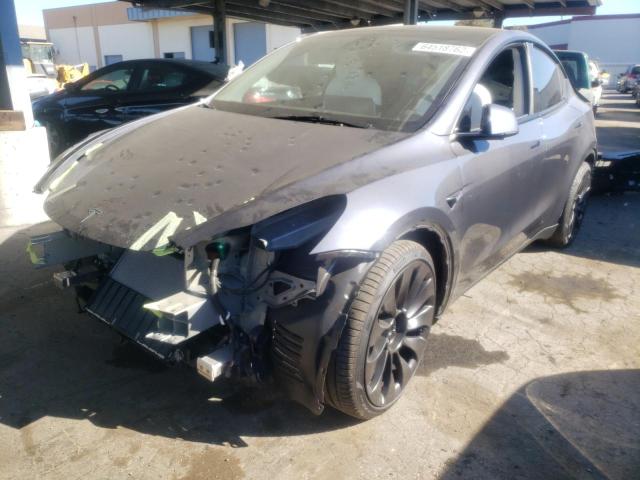 Photo 2 from auction – 2022 TESLA MODEL Y with VIN 7SAYGDEF9NF397805