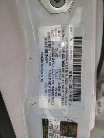 Photo 10 from auction – 2012 MAZDA CX-9 with VIN JM3TB2DA7C0349125
