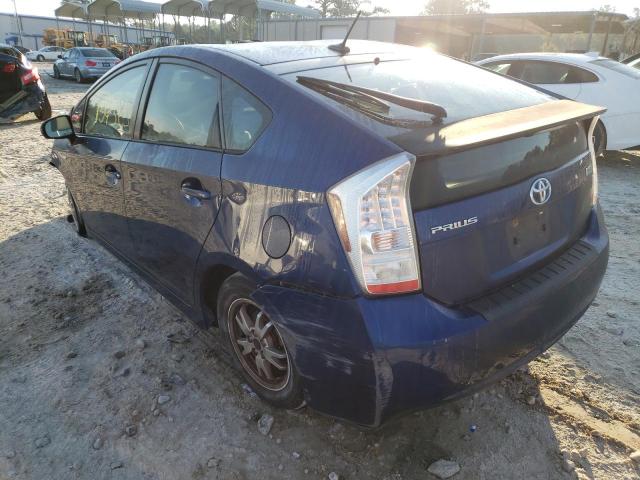 Photo 3 from auction – 2011 TOYOTA PRIUS with VIN JTDKN3DU7B1368164