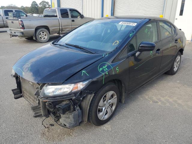 Photo 2 from auction – 2015 HONDA CIVIC LX with VIN 19XFB2F52FE098063