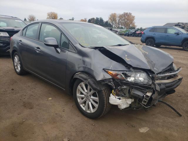 HONDA CIVIC EXL 2012 with VIN 2HGFB2F90CH328252 - Photo from auction