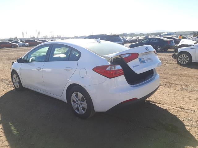 Photo 3 from auction – 2016 KIA FORTE LX with VIN KNAFK4A6XG5491881
