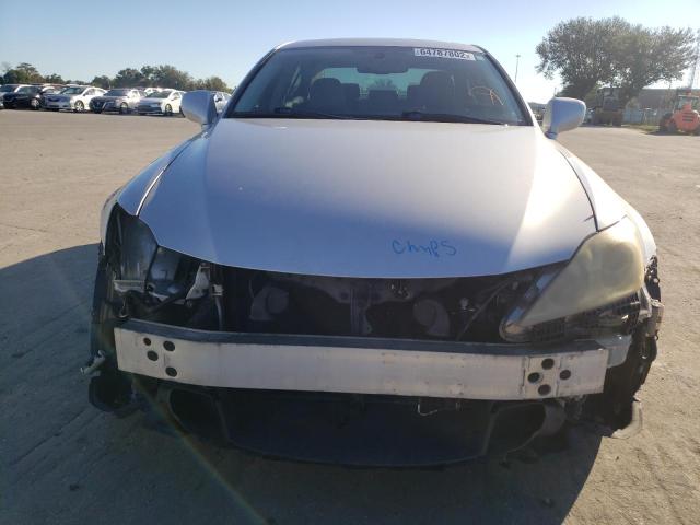 Photo 9 from auction – 2008 LEXUS IS 250 with VIN JTHCK262485016730