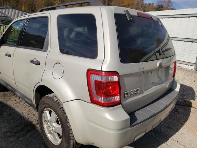 Photo 9 from auction – 2008 FORD ESCAPE XLT with VIN 1FMCU03138KD64754