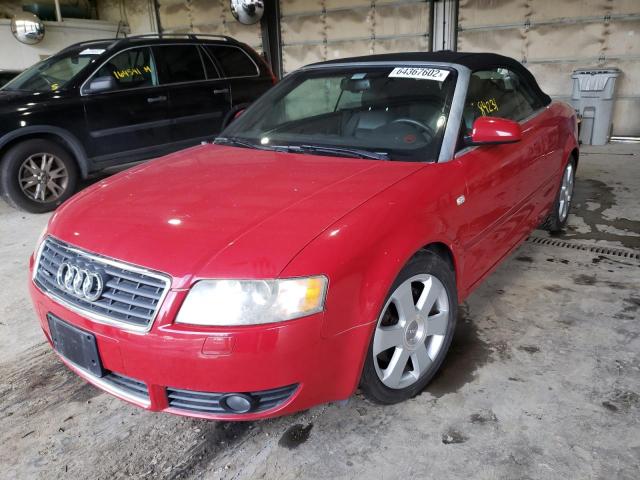 Photo 2 from auction – 2004 AUDI A4 3.0 CAB with VIN WAUAT48H44K004895